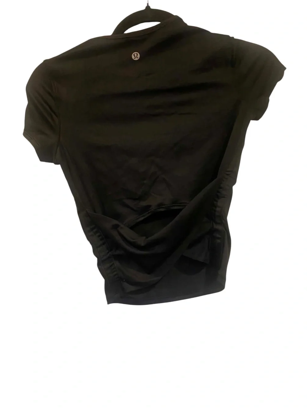 NWT Lululemon All It Takes Back-Twist Silky BLACK Size 4
